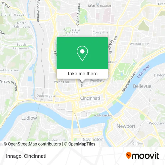 Innago map