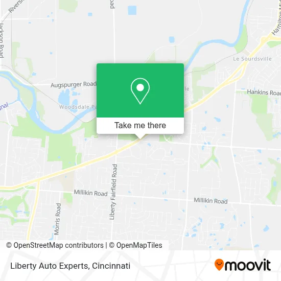 Liberty Auto Experts map