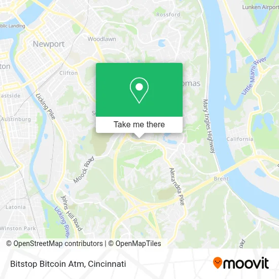 Bitstop Bitcoin Atm map