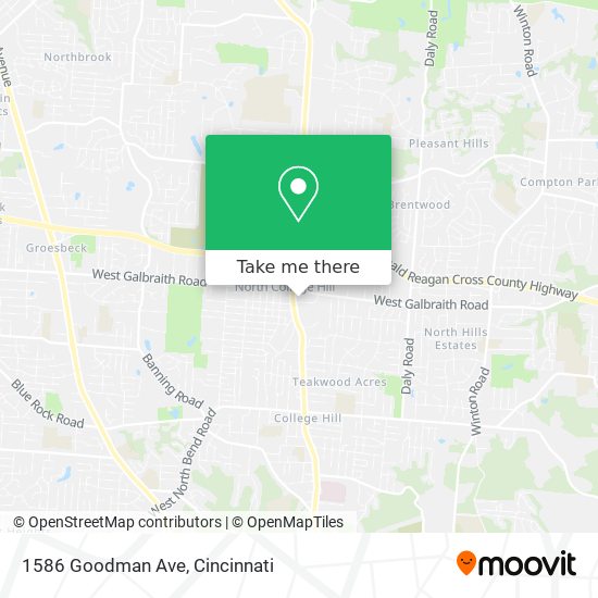 1586 Goodman Ave map