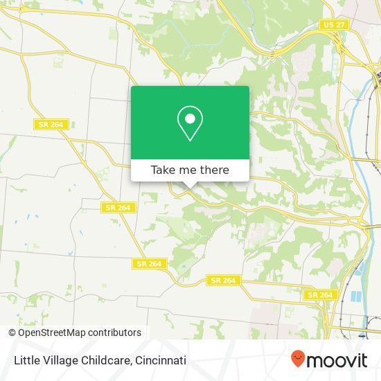 Little Village Childcare map