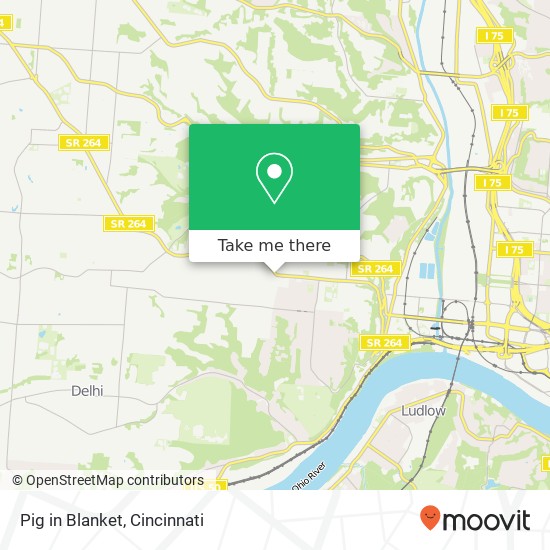 Mapa de Pig in Blanket, St Lawrence Ave Cincinnati, OH 45205