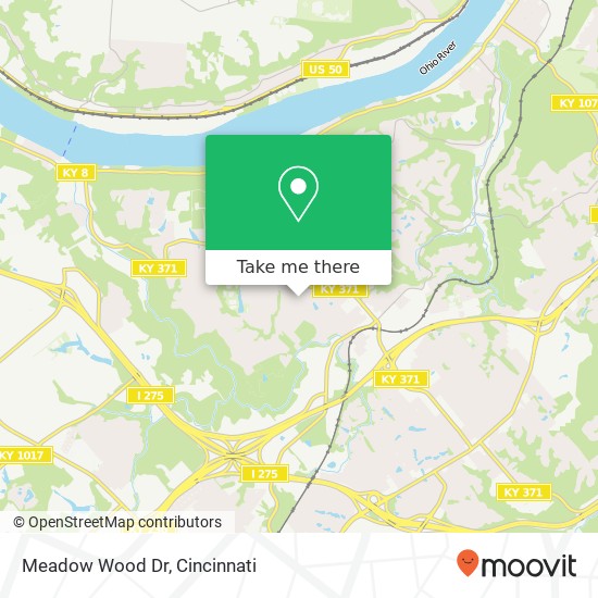 Mapa de Meadow Wood Dr