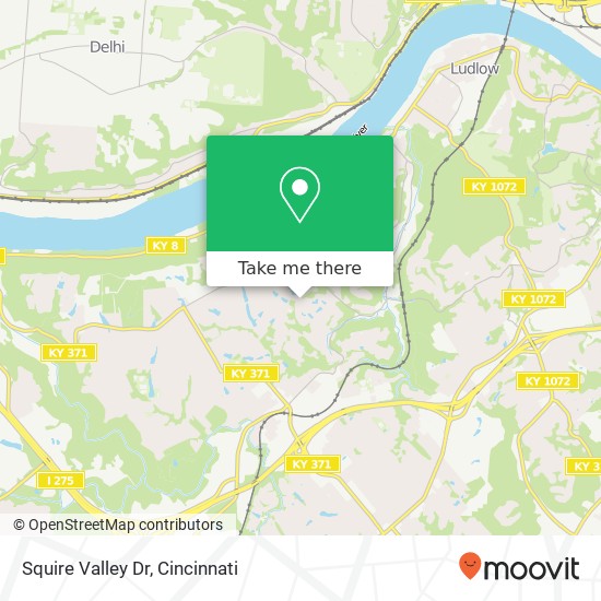 Mapa de Squire Valley Dr