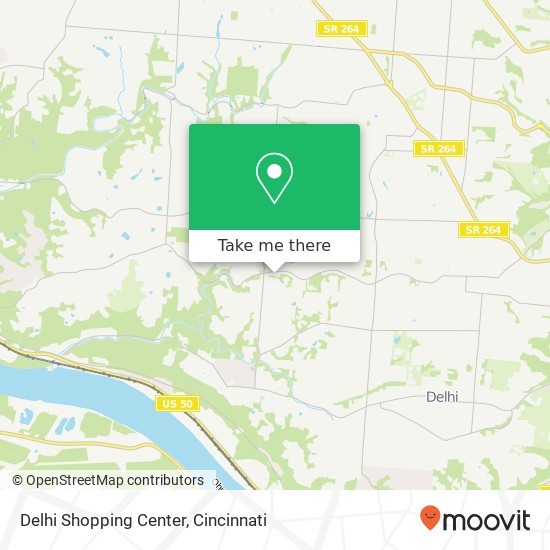 Delhi Shopping Center map