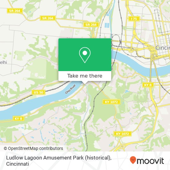 Mapa de Ludlow Lagoon Amusement Park (historical)