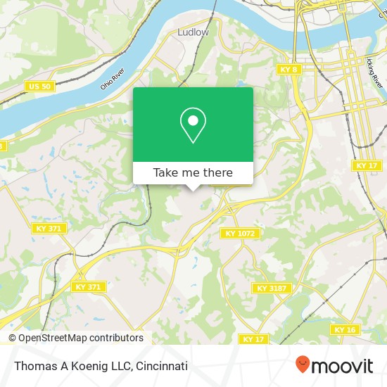 Thomas A Koenig LLC map