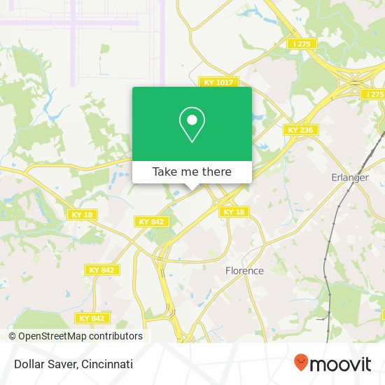 Dollar Saver map