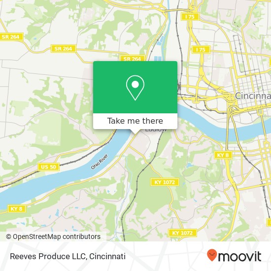 Reeves Produce LLC map