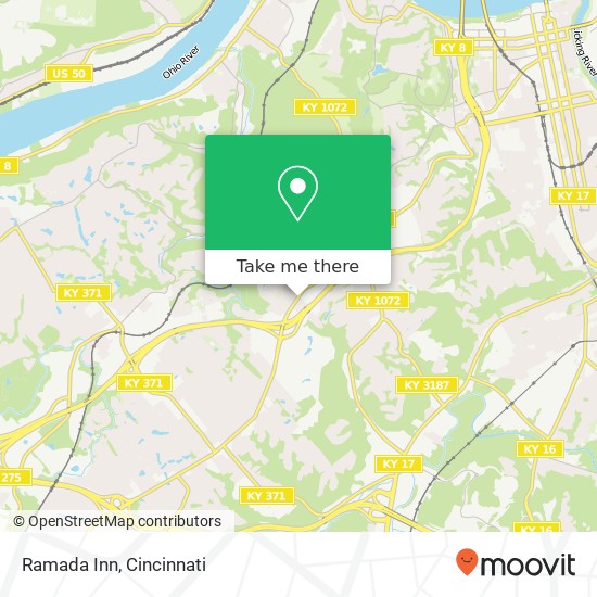 Ramada Inn map
