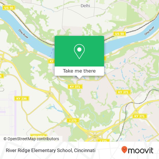 Mapa de River Ridge Elementary School