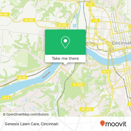 Genesis Lawn Care map