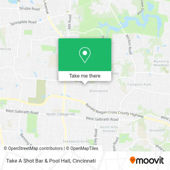 Take A Shot Bar & Pool Hall map