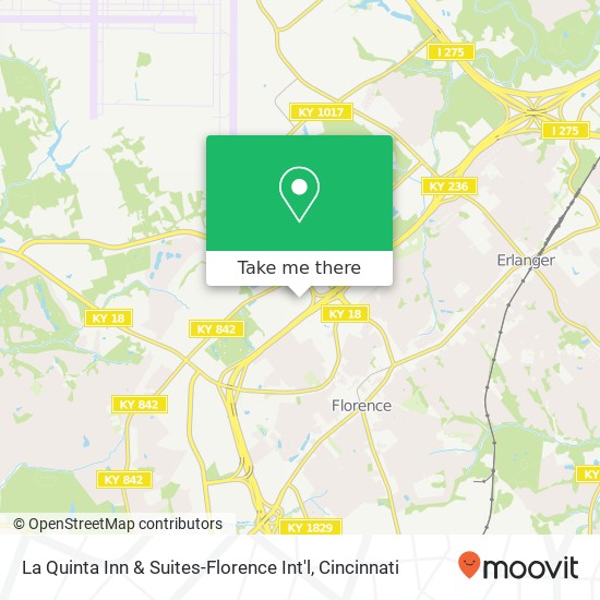 La Quinta Inn & Suites-Florence Int'l map