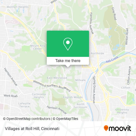 Mapa de Villages at Roll Hill