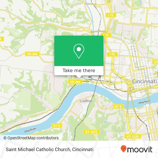 Saint Michael Catholic Church map