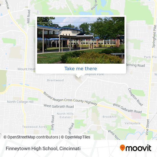 Finneytown High School map