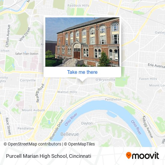 Mapa de Purcell Marian High School