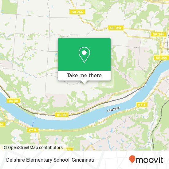 Mapa de Delshire Elementary School