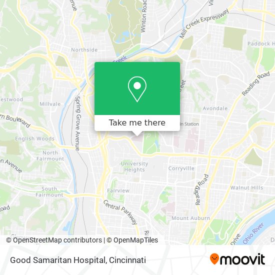 Good Samaritan Hospital map