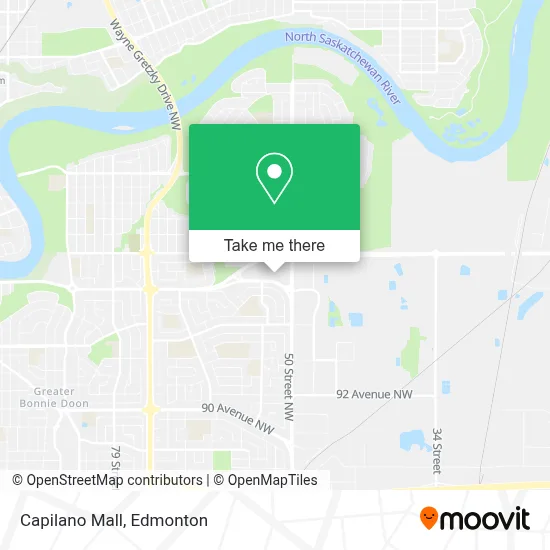 Capilano Mall map