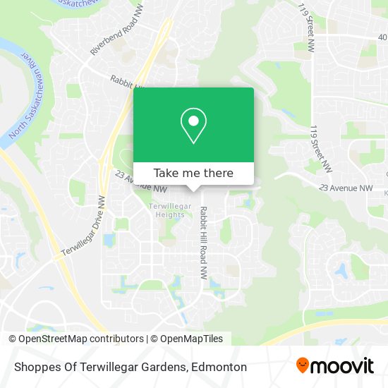 Shoppes Of Terwillegar Gardens map