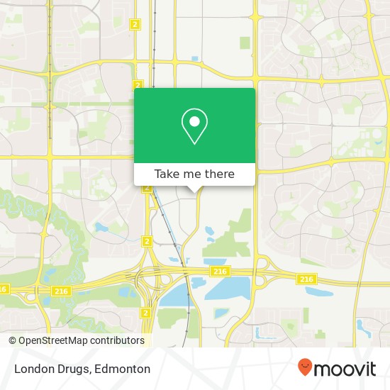 London Drugs map