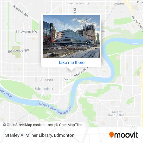 Stanley A. Milner Library map