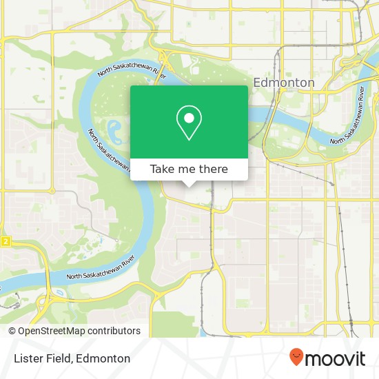 Lister Field map