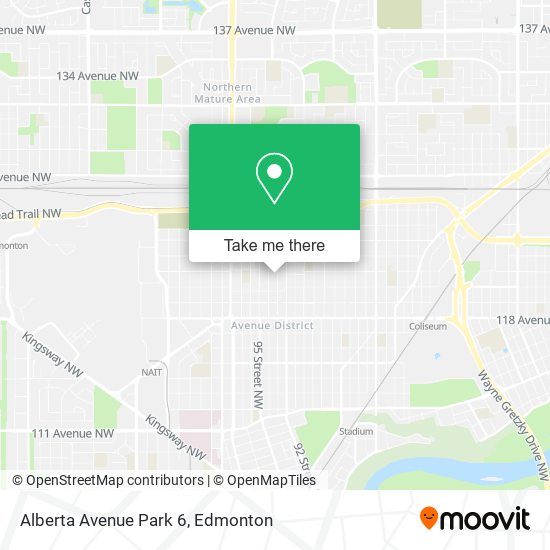 Alberta Avenue Park 6 map