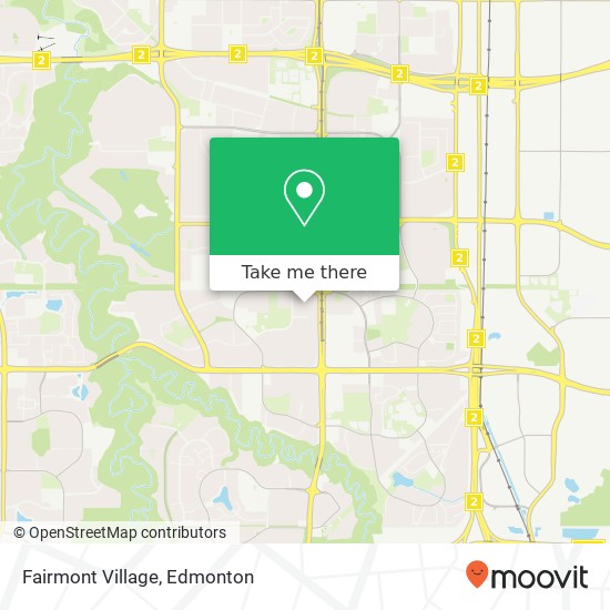 Fairmont Village map