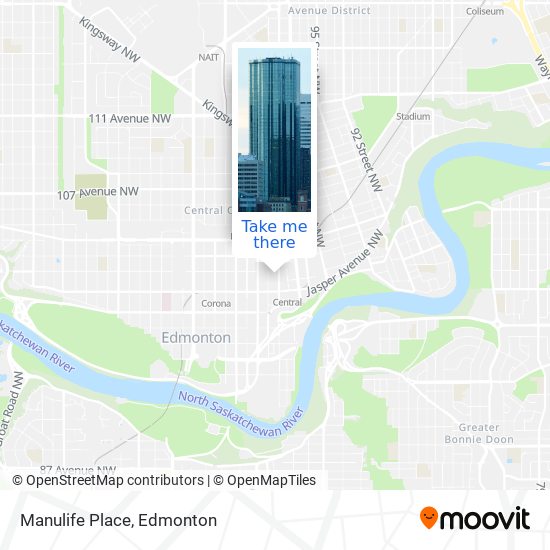 Manulife Place map