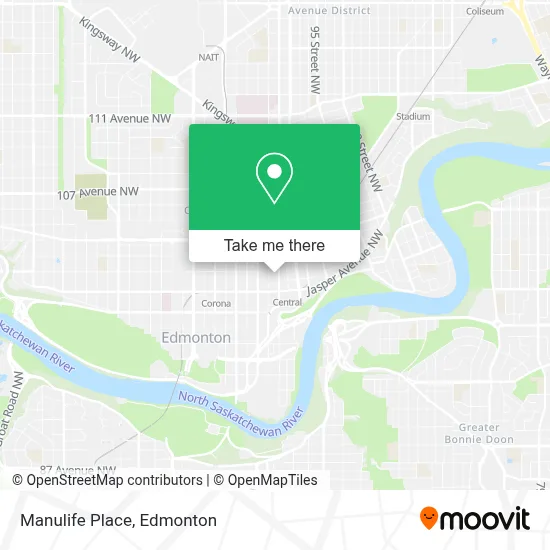 Manulife Place map
