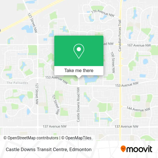 Castle Downs Transit Centre plan