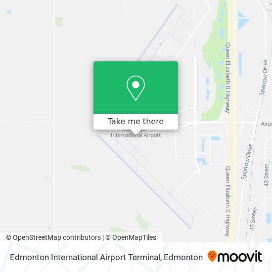Edmonton International Airport Terminal map