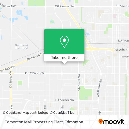 Edmonton Mail Processing Plant plan