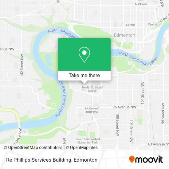 Re Phillips Services Building map