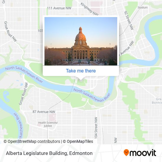 Alberta Legislature Building plan