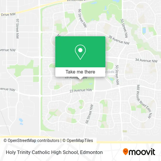Holy Trinity Catholic High School map