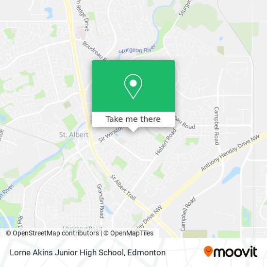Lorne Akins Junior High School plan