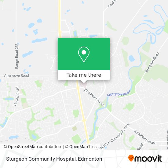 Sturgeon Community Hospital map
