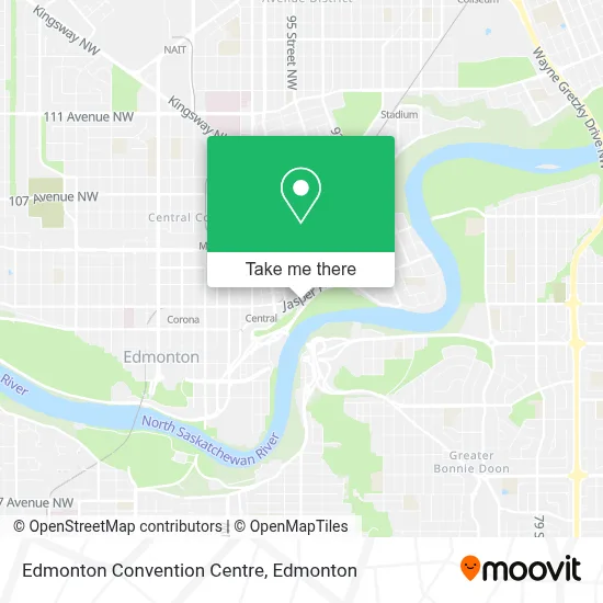 Edmonton Convention Centre map
