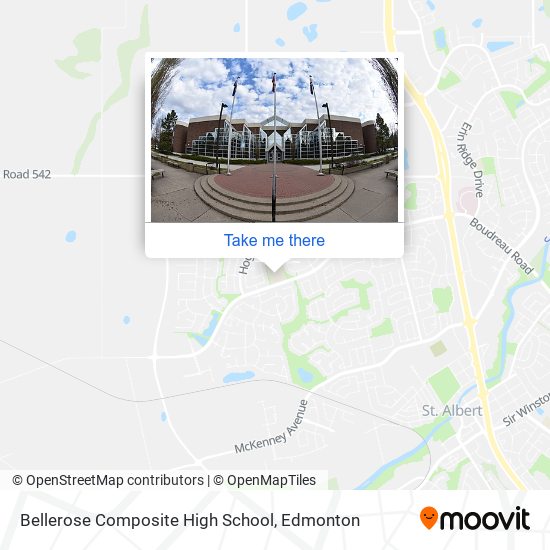 Bellerose Composite High School plan