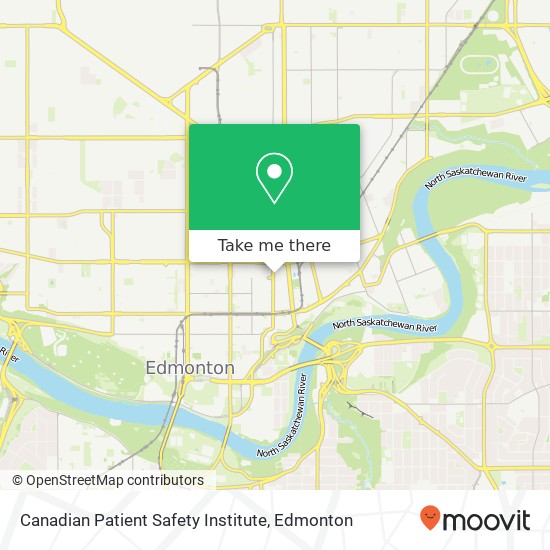 Canadian Patient Safety Institute map