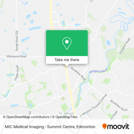 MIC Medical Imaging - Summit Centre map
