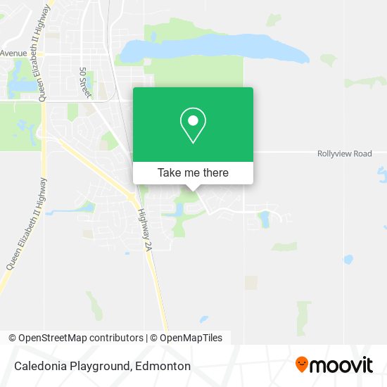 Caledonia Playground map