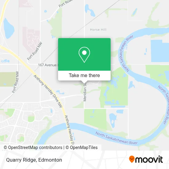 Quarry Ridge map