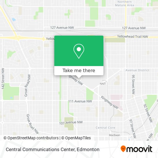 Central Communications Center plan