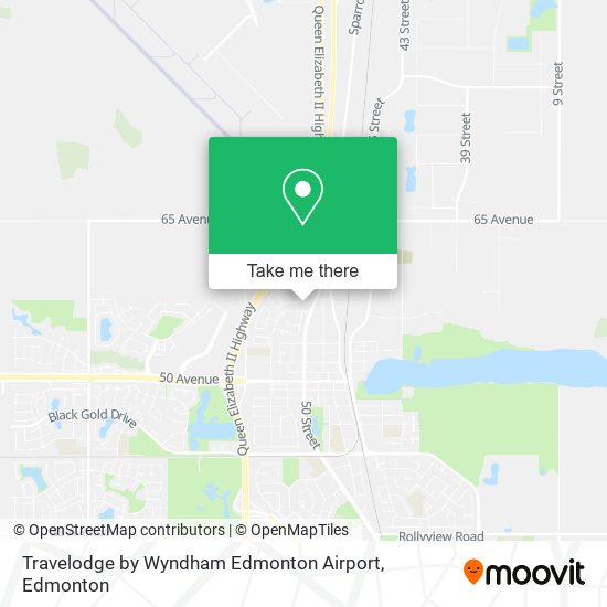 Travelodge by Wyndham Edmonton Airport plan