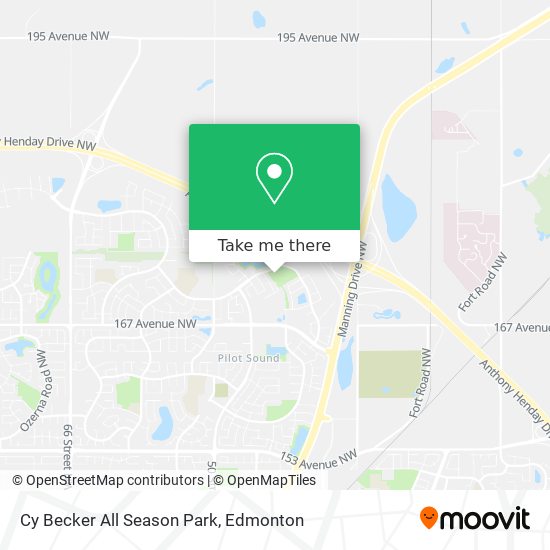 Cy Becker All Season Park plan